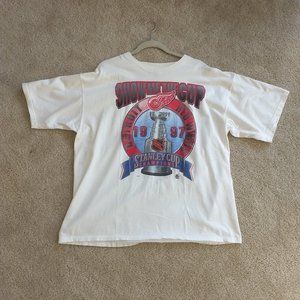 Vintage Detroit Redwings Championship T-shirt